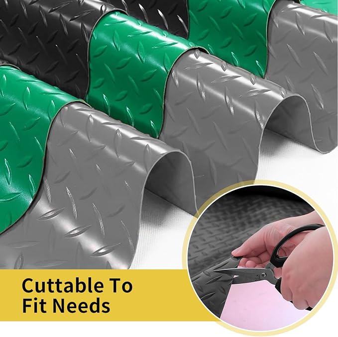Premium Garage Floor Mat, Commercial Grade Heavy Duty Parking Mat - Image 6