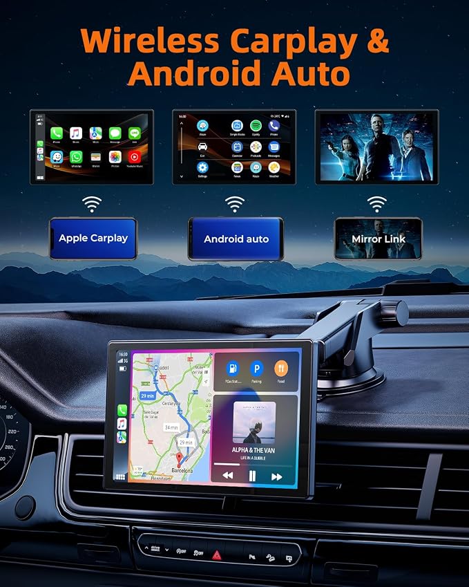 Portable Wireless Carplay Screen - Image 2