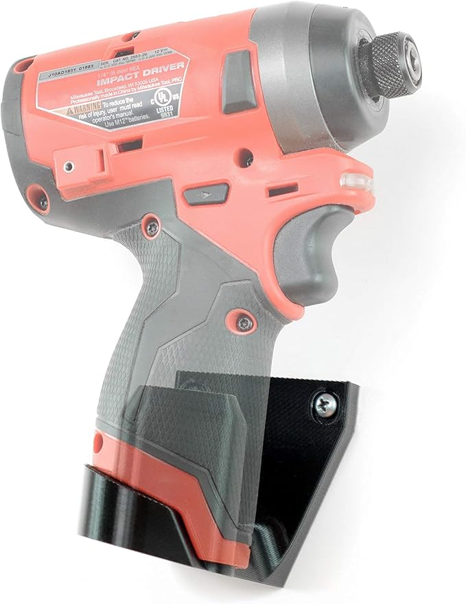Spartan Mounts for Milwaukee M12 Tool Right | Wall Display Hook Holder | Power by SpartanMounts