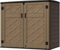 Resin Outdoor Storage Shed, Outdoor Storage Box Waterproof by Mrosaa