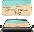 Gven Sun Shade for Car Windshield, Beach Style, Blocks 99% UV Rays, Reflective by Gven
