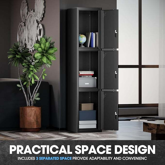 DNA MOTORING Metal Storage Cabinet - Image 4