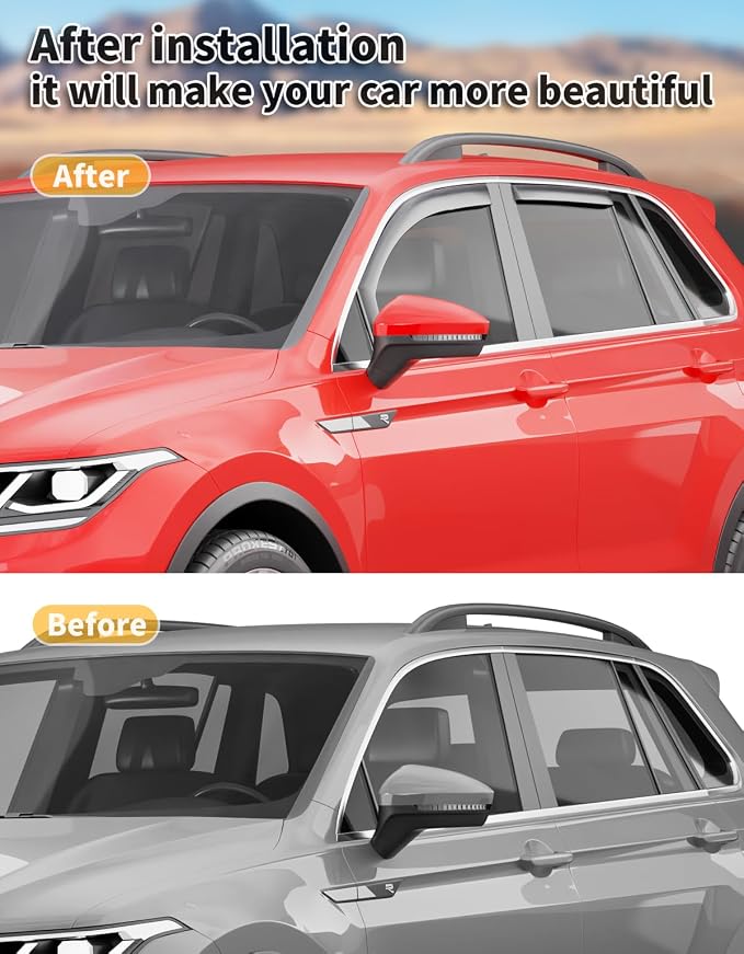 in-Channel Window Rain Guards Fit - Image 5
