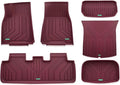 YHTAUTO Custom Fit Red Car Floor Mats by YHTAUTO