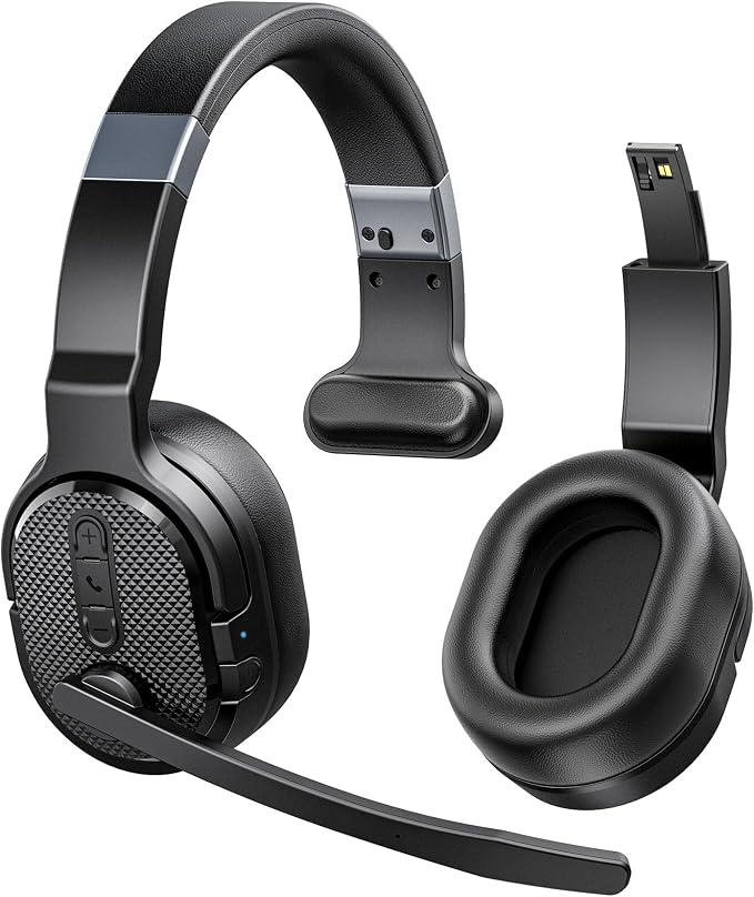 Trucker Bluetooth Headset, Wireless Headsets by COSMUSIS