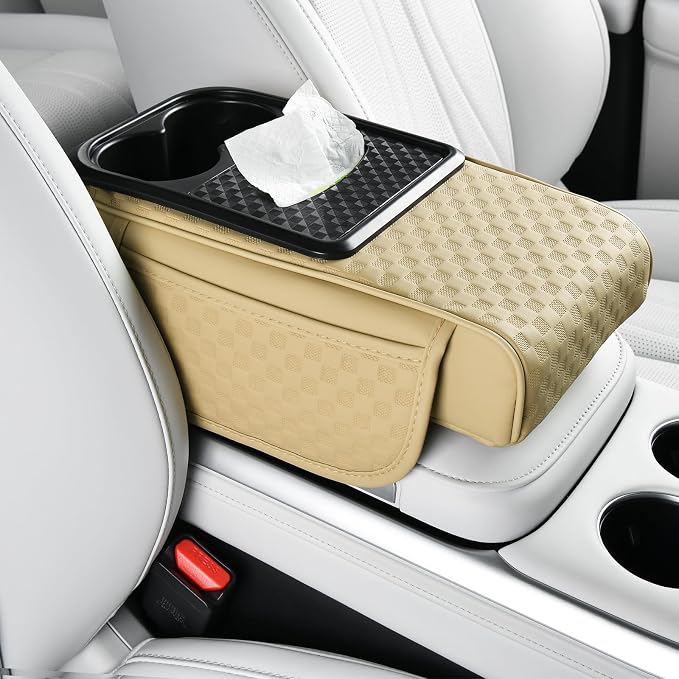 Car Center Console Cover, Armrest Cover by Unknown