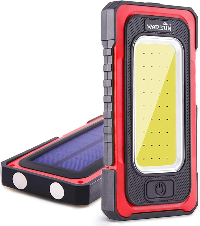 WARSUN Rechargeable Portable Magnetic Work Light, LED Flood Light Waterproof by WARSUN