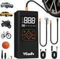 150 PSI Tire Inflator Portable Air Compressor, 8000mAh Battery Auto Shut-Off by YCOOIFO