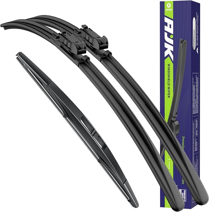 AJK Wiper Blades for Ford Escape 2008 2009 2010 2011 2012, 2 Piece All Weather by AJK