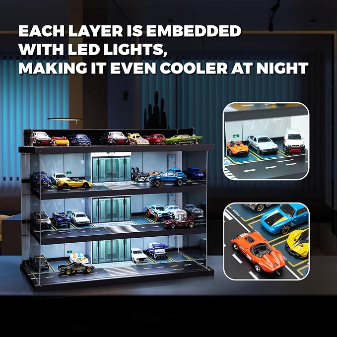 Display Case for Hot Wheels Garage & Matchbox Cars - Image 4