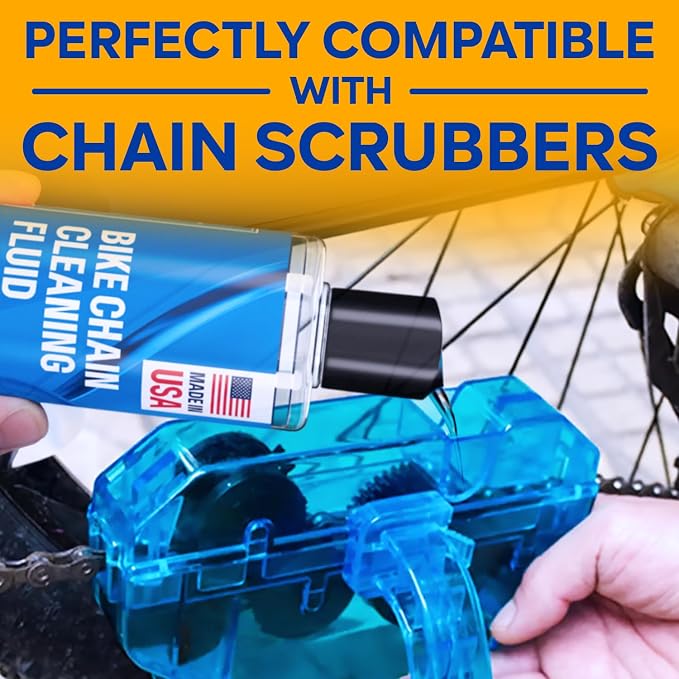 Bicycle Chain & Component Cleaning Fluid - 16oz Chain Degreaser Works in - Image 5