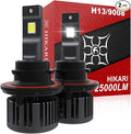 Hikari 2025 25000LM H13 9008 Dual Beam Bulbs, Fog Light, 45W Upgraded Core-9 LED by HIKARI