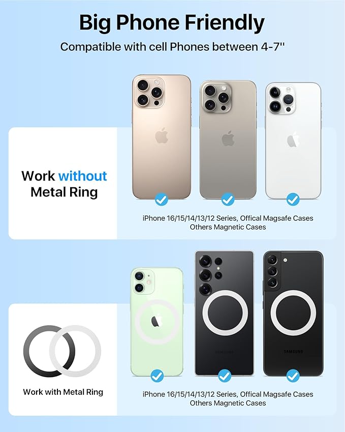 【True Military-Grade】andobil 3 in1 Magnetic Phone Holder - Image 7