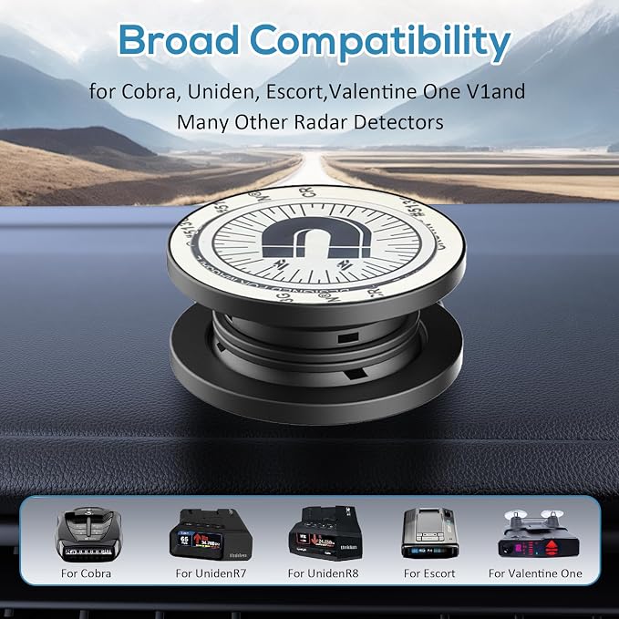Magnetic Radar Detector Dashboard Mount - Image 6