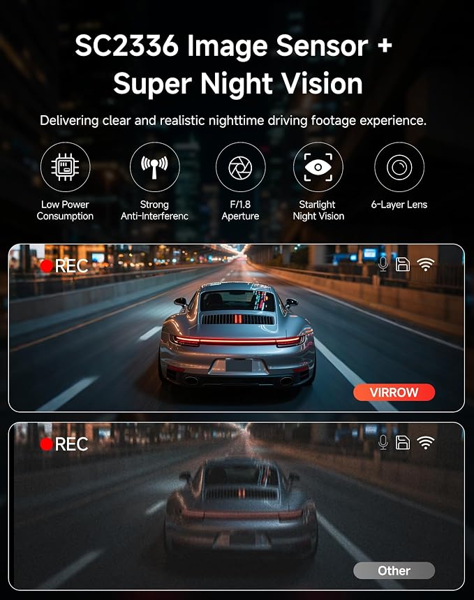 Dash Cam Front and Rear: 4K+2K Dash Camera - Image 4