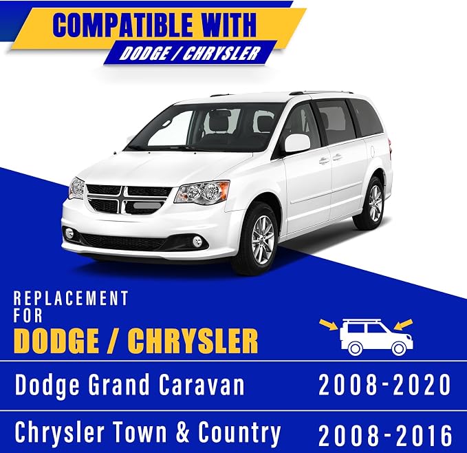 3 wipers Replacement for 2008-2019 2020 Dodge Grand Caravan, Chrysler Town & - Image 5