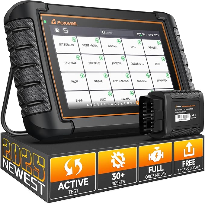 FOXWELL NT809BT Bidirectional Scan Tool, OBD2 Scanner Diagnostic Tool by FOXWELL