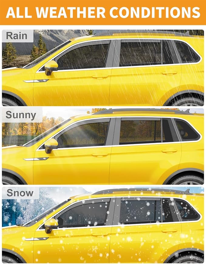 in-Channel Window Rain Guards Fit - Image 6