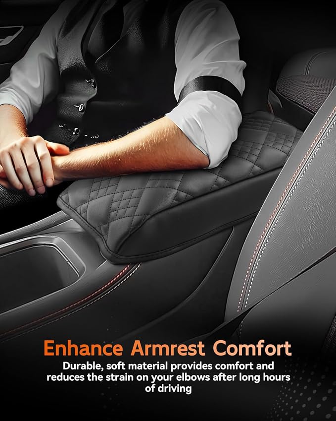 CDEFG for 2025 2026 Nissan Kicks Center Console Cover Armrest Box Cover for - Image 5