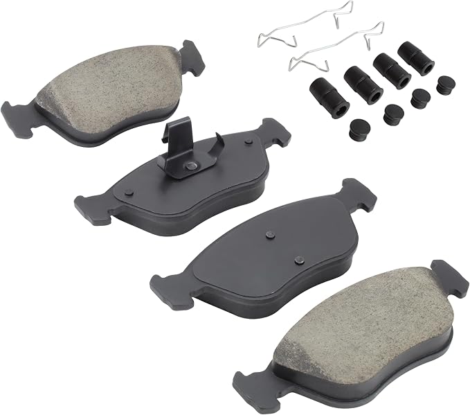 Premium Semi-Metallic Front Brake Pads Replacement - Image 2
