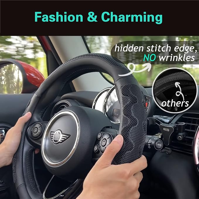 PINCTROT Steering Wheel Cover Great Grip - Image 2