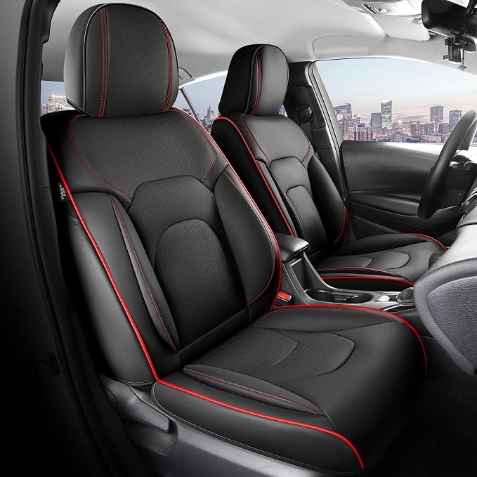 FREESOO Car Seat Covers Front Seats 2PCs, Waterproof Automotive Seat Covers by FREESOO