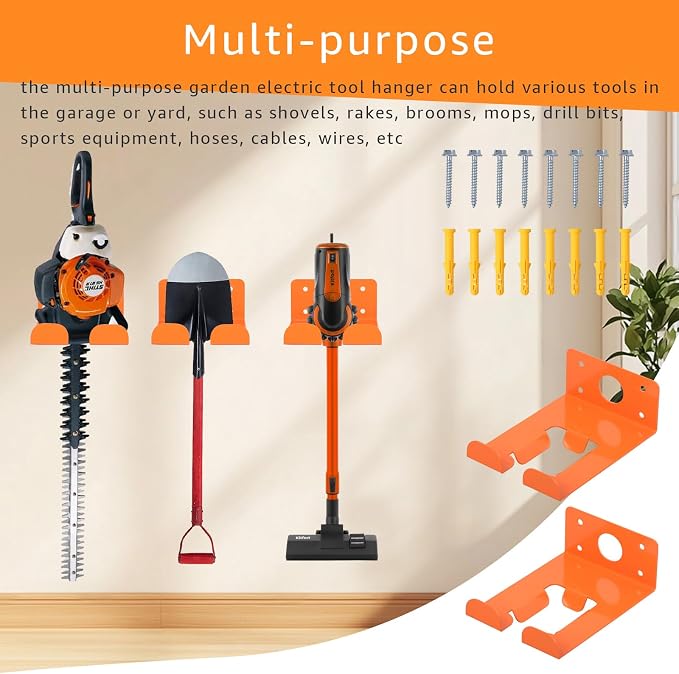 Weed Eater Rack & Chainsaw Holder - Image 7