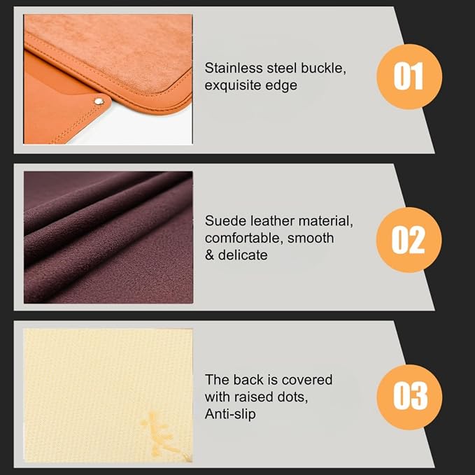 Arm Rest Cover for Car with 2 Storage Bags, Central Console Cover Armrest Pad - Image 5