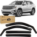 Nilight Vent Window Visors for Volkswagen Atlas 2018 2019 2020 2021 2022 2023 by Nilight