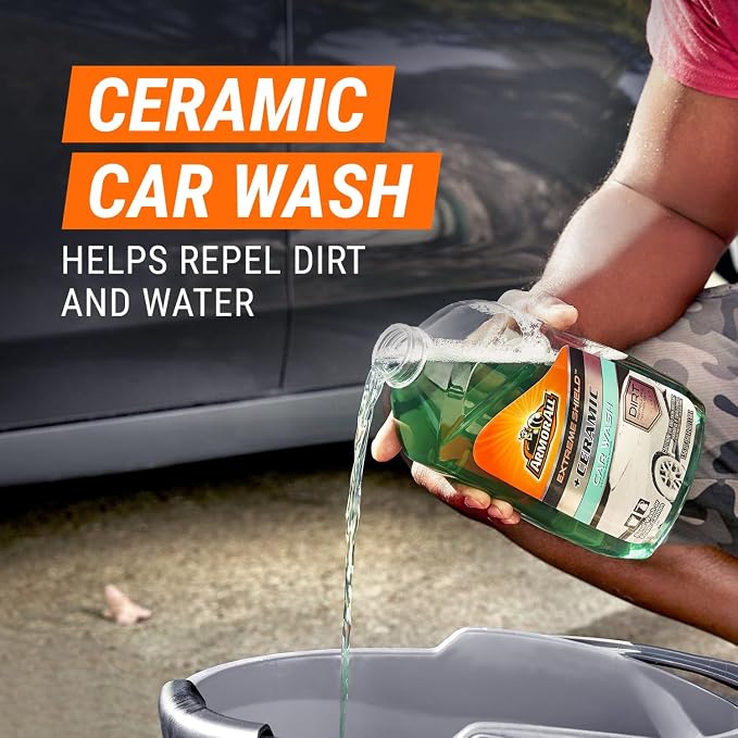 Armor All Complete Ceramic Exterior Car Cleaner Car Care Kit, Keeps Car Fresh - Image 4