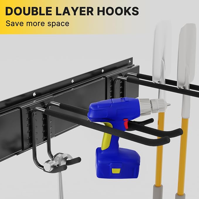Garage Organization, Garage Tool Organizer Wall Mount - Image 6