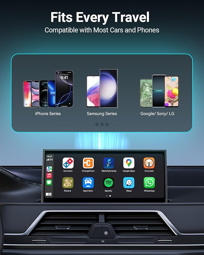 Mini Wireless CarPlay Adapter for Carplay and Android Auto 2-in-1 Mini USB - Image 7