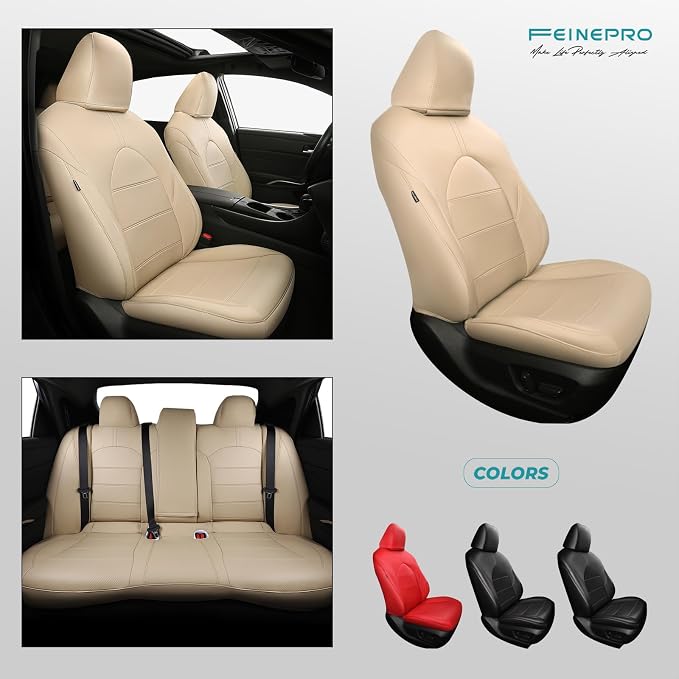 for Toyota Camry Seat Covers Hybrid XLE XSE 2018 2019 2020 2021 2022 2023 2024 - Image 8