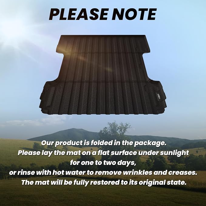 LASFIT Bed Mat 2007-2018 for Chevy Silverado/GMC Sierra 1500 & 2007-2019 - Image 9