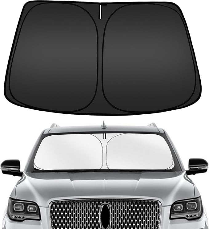 ARISMOTOR Windshield Sun Shade for Lincoln Navigator 2018-2025, Custom Fit by ARISMOTOR