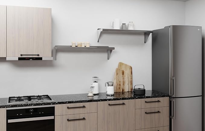 AmGood 36" Long X 10" Deep Stainless Steel Wall Shelf | NSF Certified | - Image 6