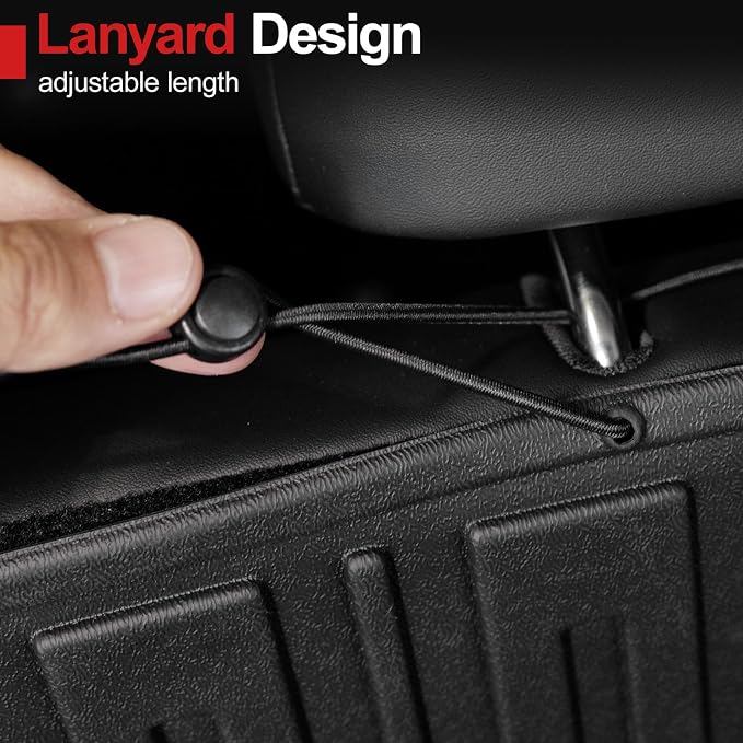 Cargo Liner & Backrest mat for 2025 Toyota 4Runner Fuel 5-Seater, Full Coverage - Image 4