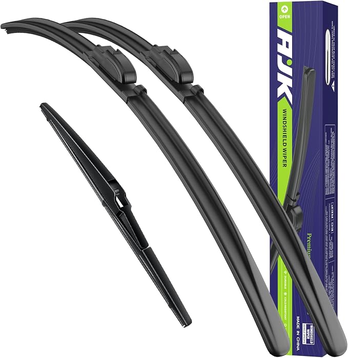 AJK Wiper Blades for Mazda CX-5 2013 2014 2015 2016, 2 Piece All Weather OEM by AJK