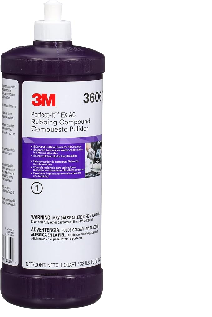 Perfect-It Perfect-It EX AC Rubbing Compound, Fast Cutting, High Performing - Image 8