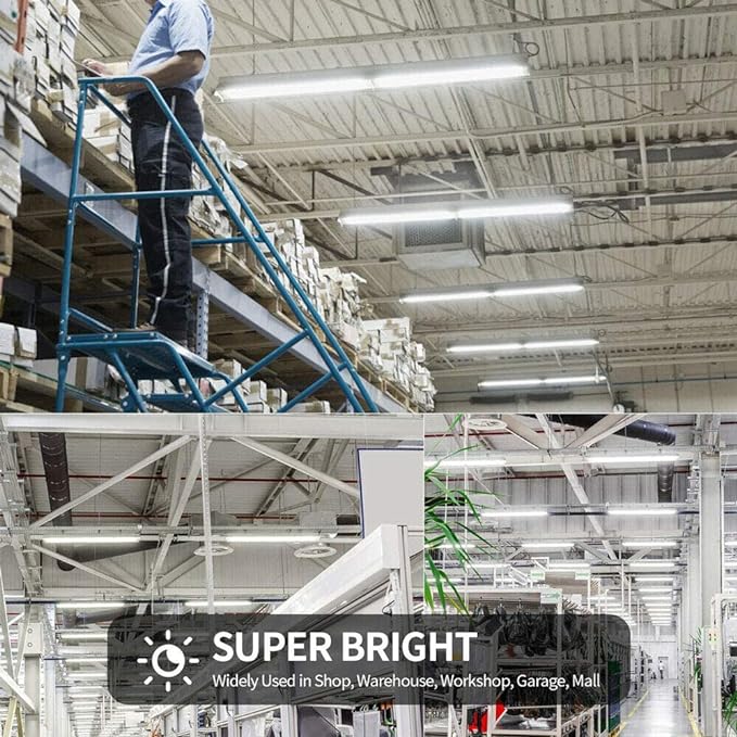 8FT LED Shop Light, Super Bright 120W Shop Lights, 19800LM 5000K 8 Foot Led - Image 4