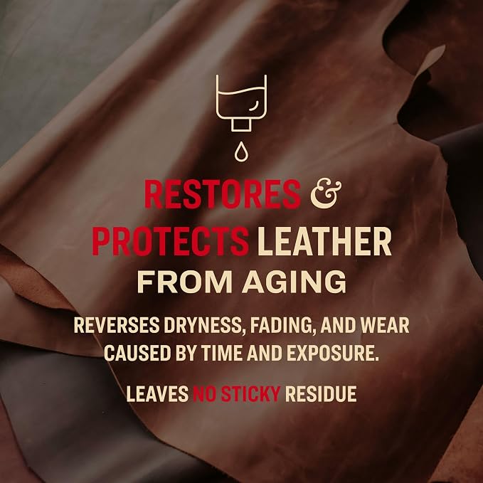 Tanner's Preserve Leather Conditioner, Rejuvinates & Restores Finished Leather - Image 4