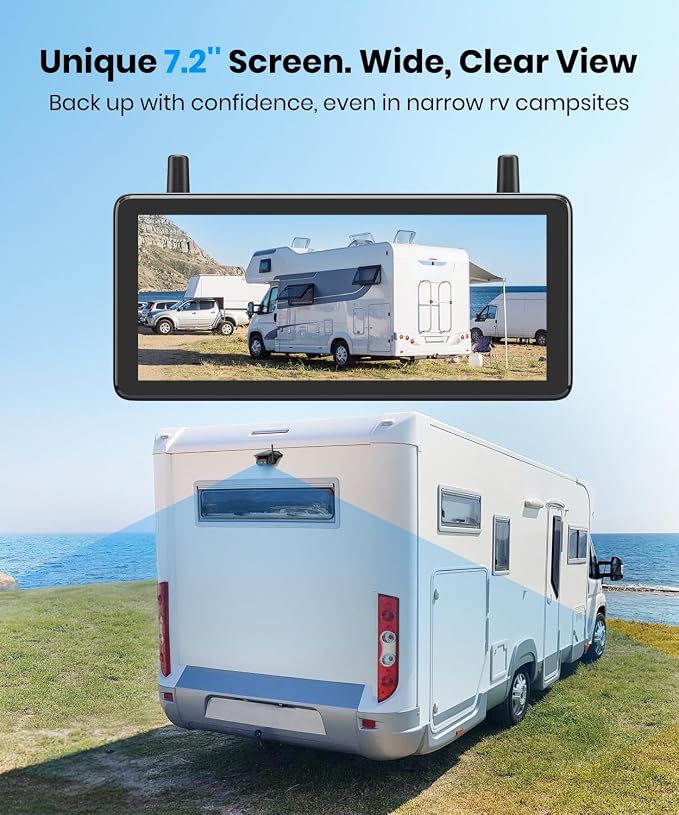 AUTO-VOX RV Backup Camera Wireless Plug and Play: Pre-Wired - Image 4