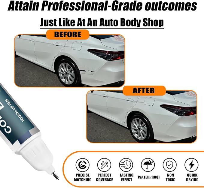 070 Blizzard Pearl Tricoat Touch Up Paint - Image 2