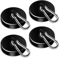 DIYMAG Black Magnetic Hooks, 200LBS Strong Heavy Duty Neodymium Magnet Hook by DIYMAG