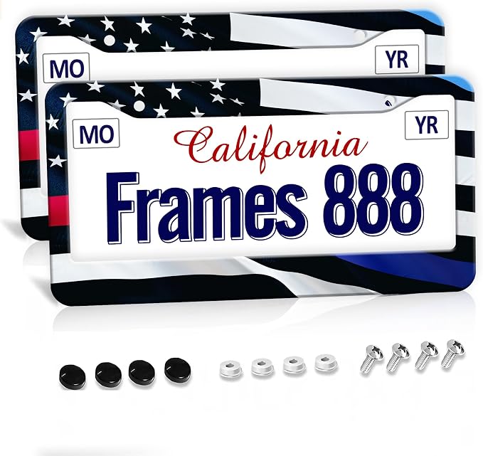 American Flag License Plate Frame American Flag License Plate Holder American by pmzrao