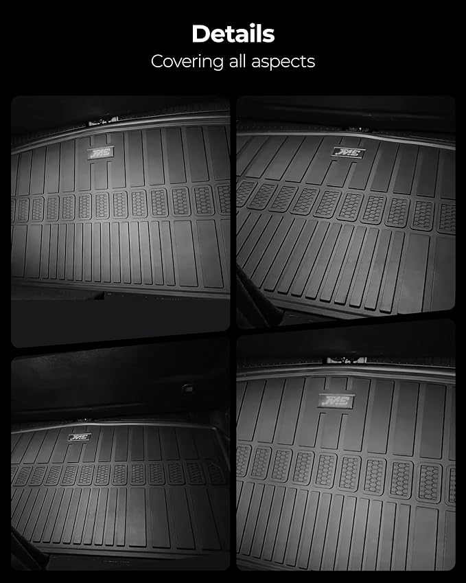 3W Cargo Liner Compatible for Jeep Grand Cherokee L 2021-2025 All Weather - Image 9