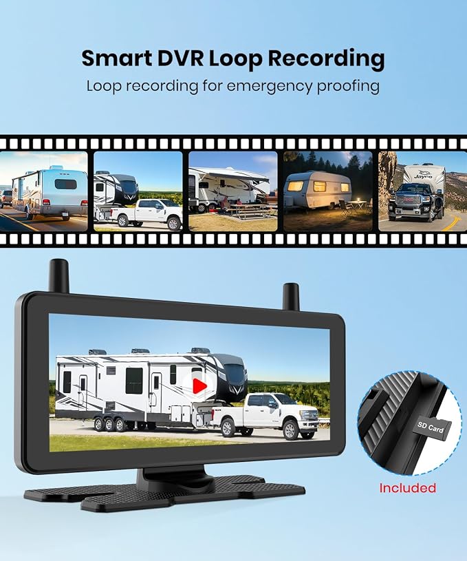 AUTO-VOX RV Backup Camera Wireless Plug and Play: Pre-Wired - Image 6