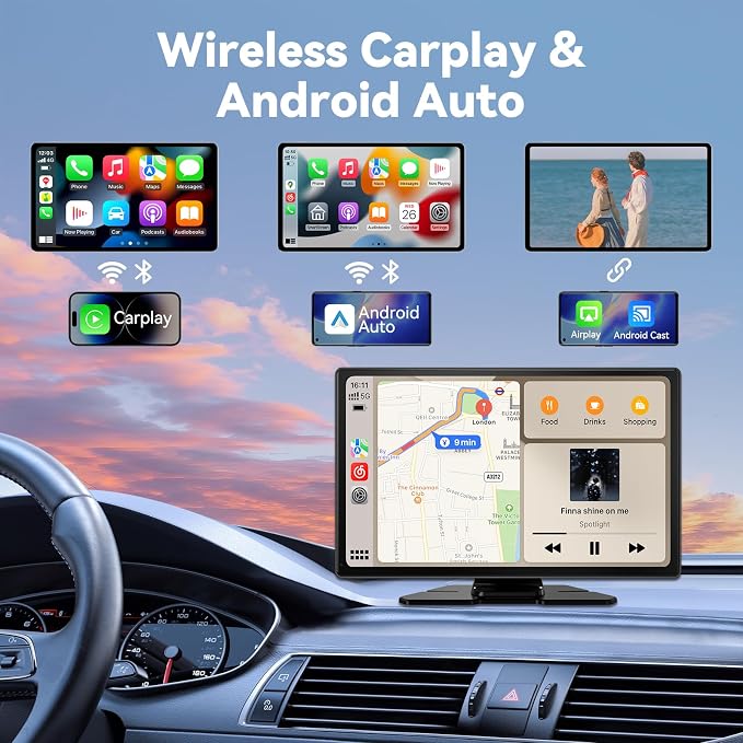 Wireless Carplay Screen for Car, A-pple Carplay Screen for Car - Image 3