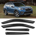 Rain Guards for Car Windows, Tape-On Window Visors Rain Guards Fit for by KYX