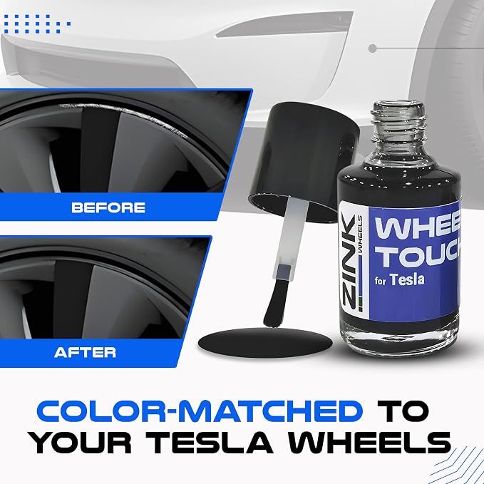 Premium Tesla Wheel Curb Rash Repair Kit - Image 5